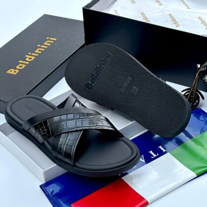 Baldinini Italian Leather Slippers