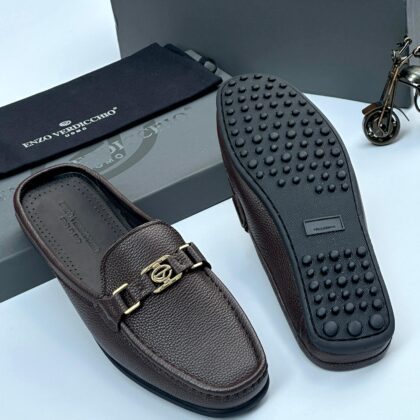 Enzo Verdicchio Italian  Half Shoe