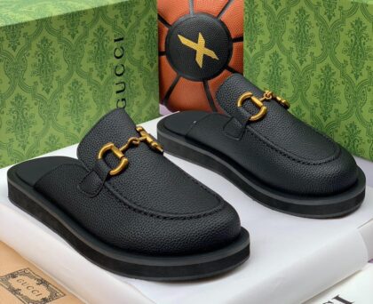 High Quality leather Half Shoe