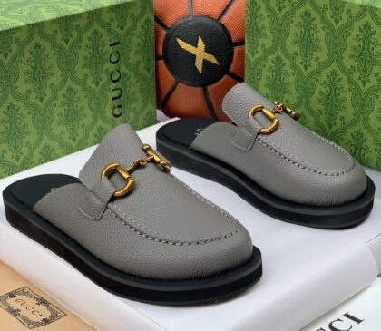 High Quality leather Half Shoe