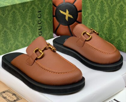 High Quality leather Half Shoe