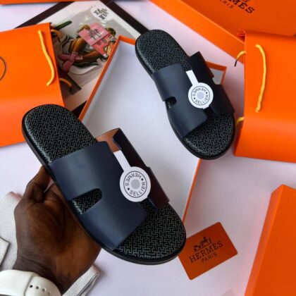 Hs Luxury Leather Slippers