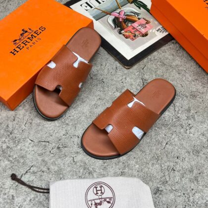 Hs Luxury Leather Slippers