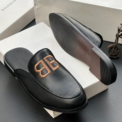 High Quality leather Half Shoe