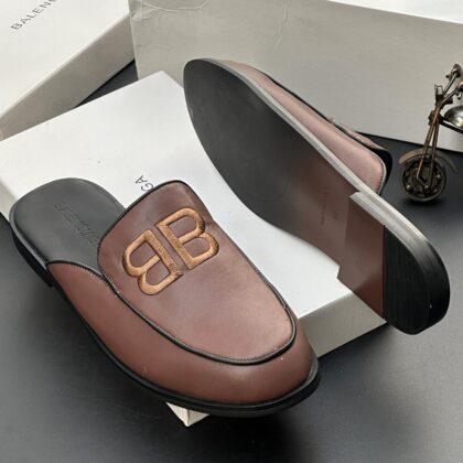 High Quality leather Half Shoe