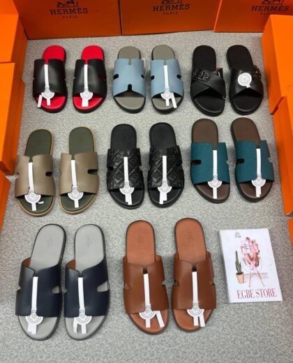 H.s Luxury Leather Slippers