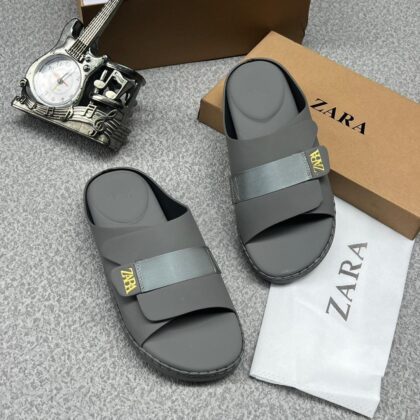 Zr Men's Leather Slippers