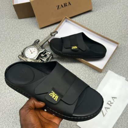 Zr Men's Leather Slippers
