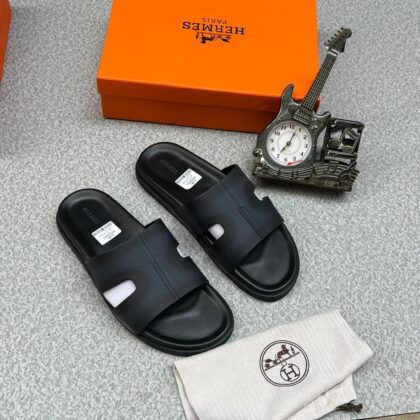 Hs Luxury Leather Slippers