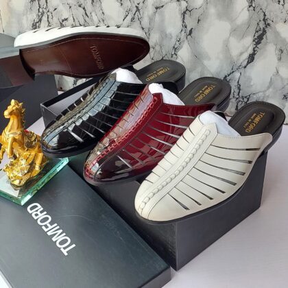 T.F Luxury Leather Half Shoe