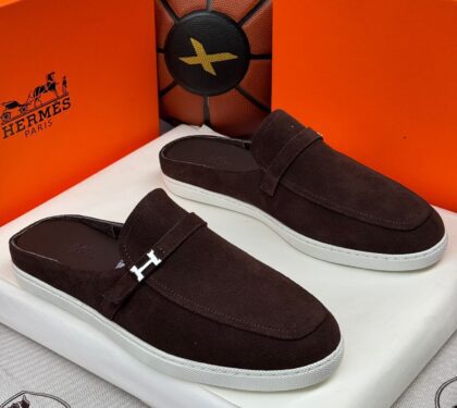 Luxury Hermes Half Shoe