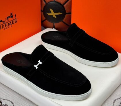Luxury Hermes Half Shoe