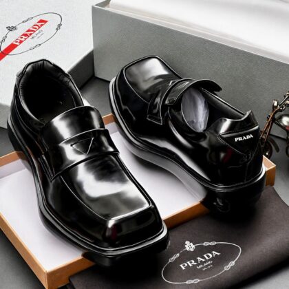 Luxury Prada Patent Leather Loafer