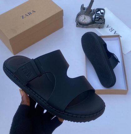 Zr Luxury Leather Slippers