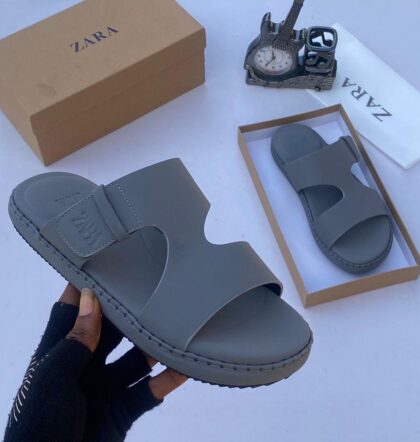 Zr Luxury Leather Slippers