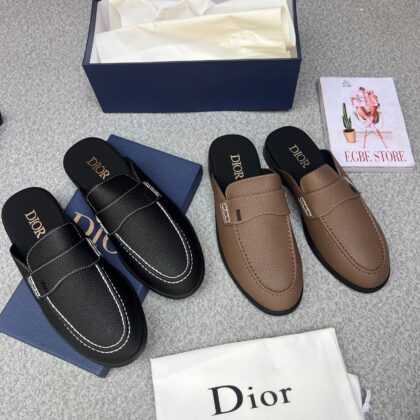 Dr-Mens Leather Mule