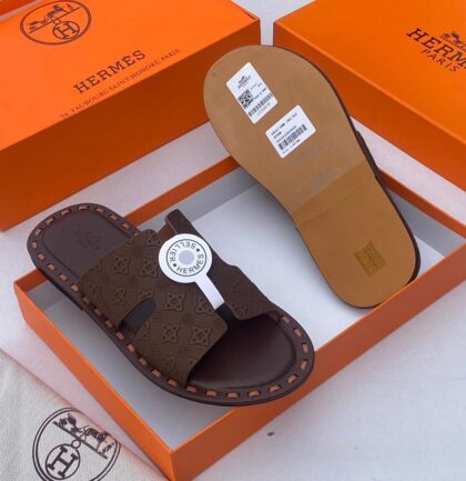 Hs Luxury Leather Slippers