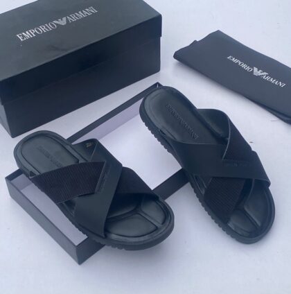 High Quality leather Slippers