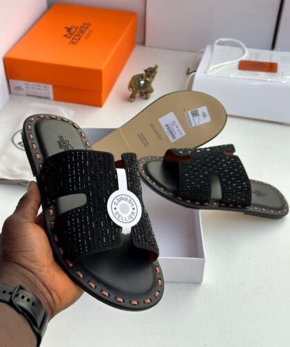Hs Luxury Leather Slippers