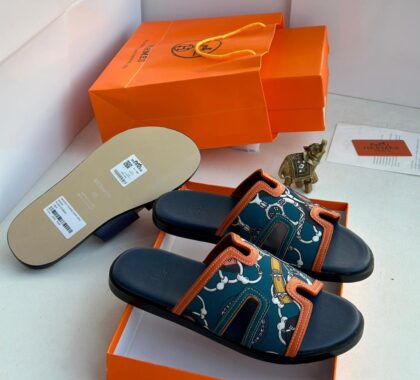 Hs Luxury Leather Slippers