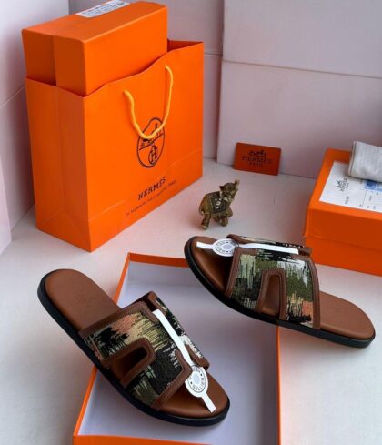 Hs Luxury Leather Slippers