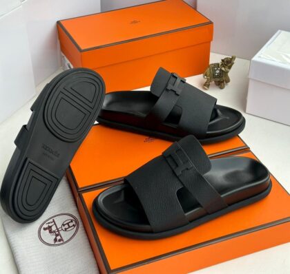 Hs Luxury Leather Slippers