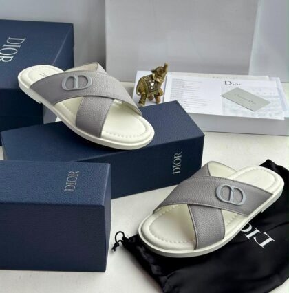 Dr Luxury Leather Slippers