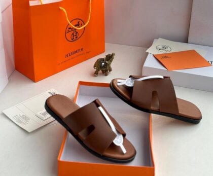 Hs Luxury Leather Slippers