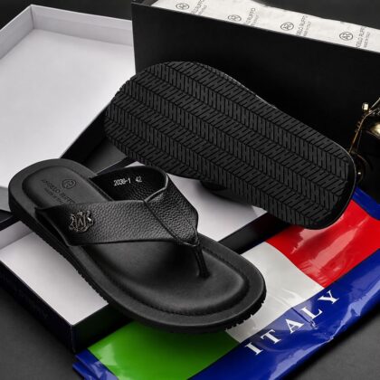 A.Ruffo Italian Leather Slippers