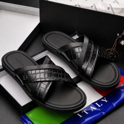 Baldinini Italian Leather Slippers