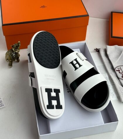 Hs Luxury Leather Slippers