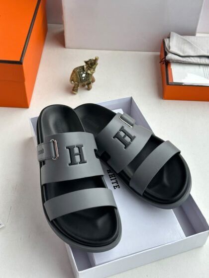 Hs Luxury Leather Slippers
