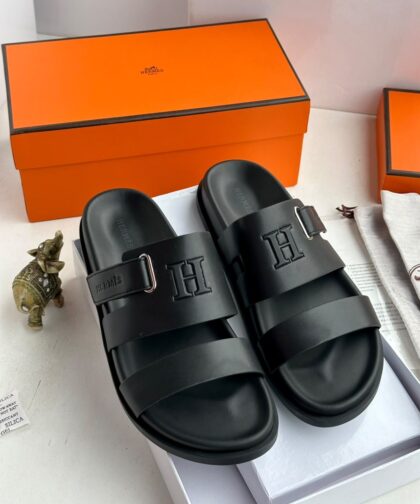 Hs Luxury Leather Slippers
