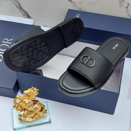 Dr Luxury Leather Slippers