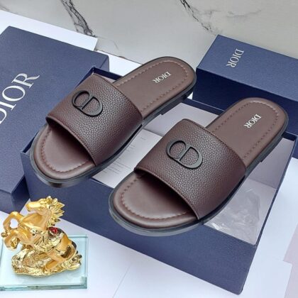 Dr Luxury Leather Slippers
