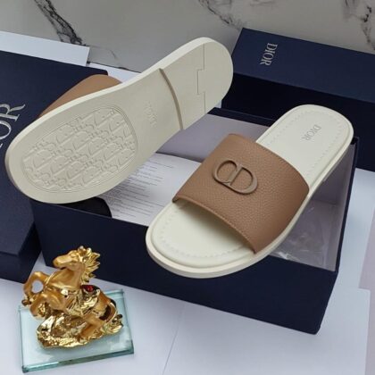 Dr Luxury Leather Slippers