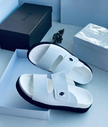 P.D Luxury Leather Slippers