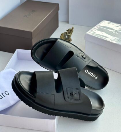 P.D Luxury Leather Slippers