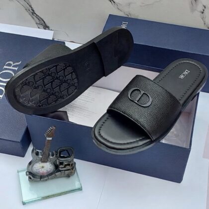 Dr Luxury Leather Slippers