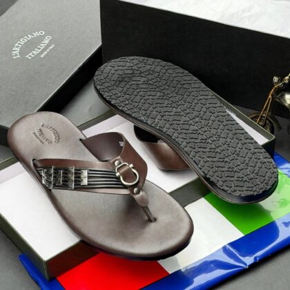 L' Artigiano Italian Leather Slippers