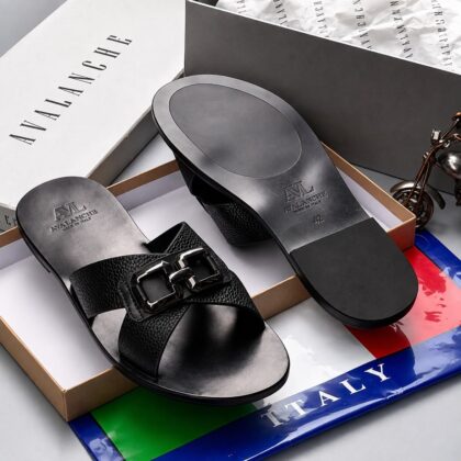Avalanche Italian Leather Slippers