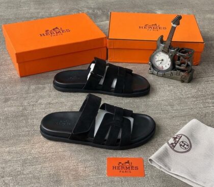 Hs Luxury Leather Slippers