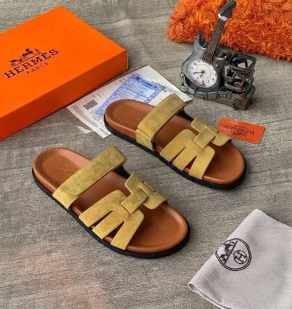 Hs Luxury Leather Slippers