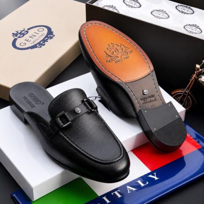 Genio Italian Leather Half Shoe