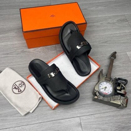 Hs Luxury Leather Slippers