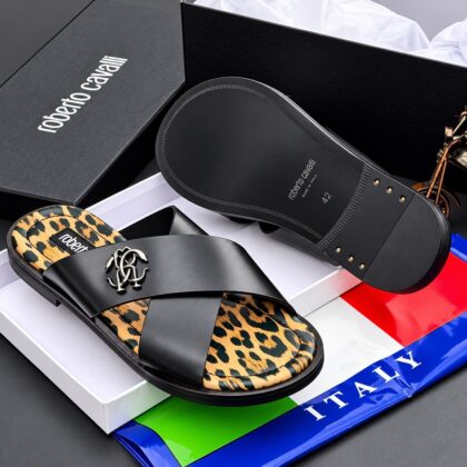 Roberto Cavalli Italian Slippers