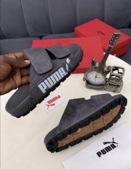 P.M Luxury Leather Slippers